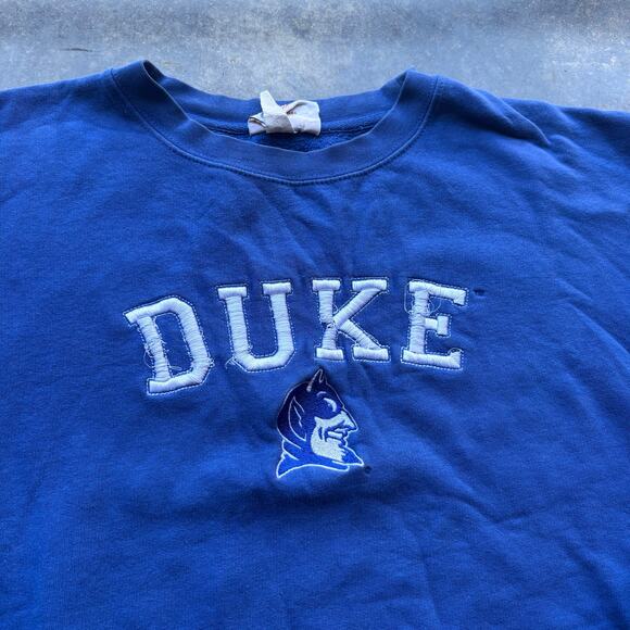 Vintage 90s Duke Blue Devils Sweatshirt - Picture 2 of 6